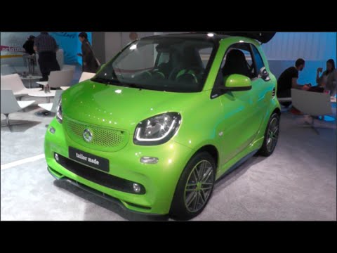 Smart Fortwo BRABUS Tailor Made 2016 In detail review walkaround Interior Exterior