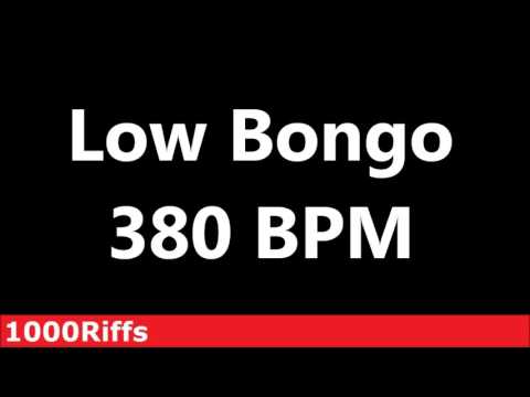 Low Bongo Metronome : 380 BPM ✓ Beats Per Minute