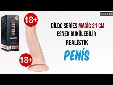 Dildo Series Magic 21 Cm Esnek Bükülebilir Realistik Penis