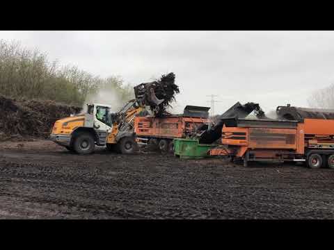 Doppstadt SM 620 Plus Stump Recycling Demonstration