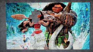 Disney Moana Puzzle Game | Rompecabezas Moana | Juegos para niños | quebra cabeças | Yapboz