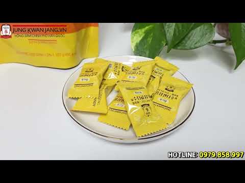 Kẹo Hồng Sâm Không Đường Jung Kwan Jang (정관장) 240g