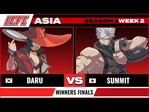 Daru (I-No) vs Summit (Chipp) Winners Final - ICFC Asia GGST Season 2 Week 2