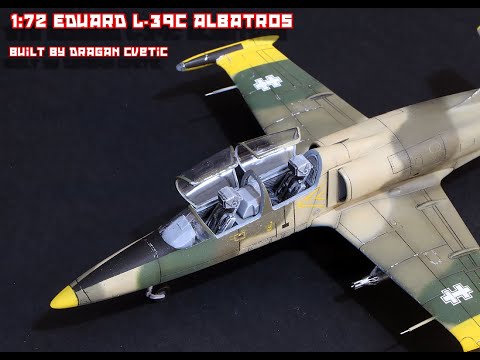 L-39C Albatros Lithuanian Air Force 1/72 Eduard Plastic Model Full Video Build
