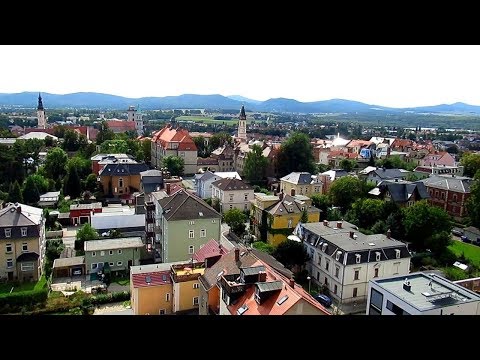 Zittau: Blick vom Turm der Katholischen Kirche (am Tag des offenen Denkmals 08.09.2019)