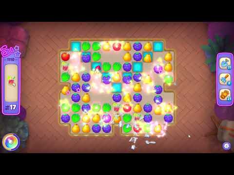 🎯 Gardenscapes 1110 One Shot Level - 22 moves + 💥💥🧨💣