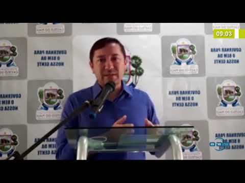 BOM DIA NEWS 27 04 20  Prefeito de Castelo do PiauiÌ comenta as medidas adotas para combate aÌ€ Cov