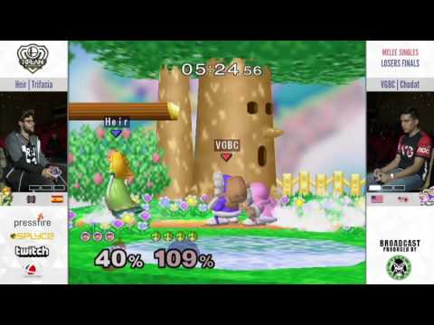 HFLAN - Heir | Trifasia (Peach) Vs. VGBC | Chudat (IC) - Losers Finals - Melee Singles