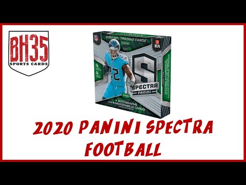 Panini Spectra Football | 4 Box Break #4 Pick Your Teams