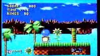 Sonic The Hedgehog on Sega Megadrive / Genesis. Gameplay & Commentary
