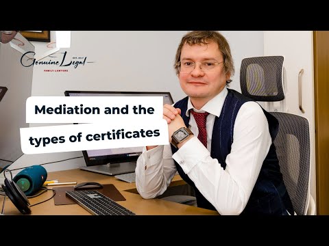 Watch — What is mediation and the types of certificates in family law — Justice Family Lawyers