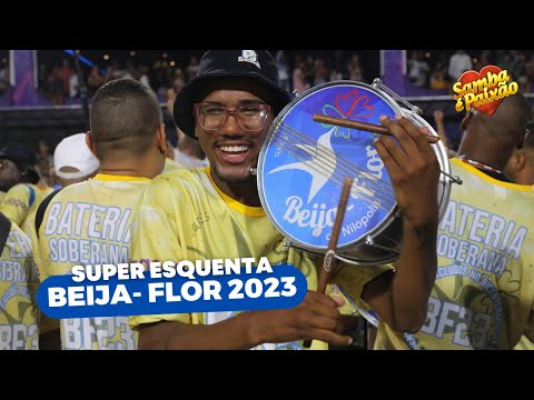 Ensaios Técnicos 2023 | Super Esquenta Bateria da Beija-Flor Ao Vivo