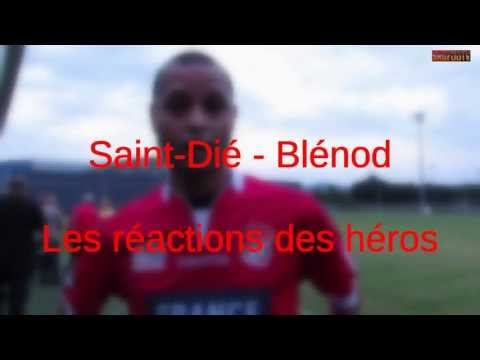 SRDFOOTV | Saint-Dié - Blénod | Les réactions