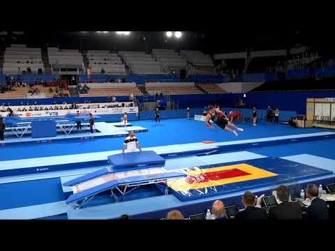 TWIGGE Jordan (NZL) M - 2019 Trampoline Worlds, Tokyo (JPN) - Qualification Double Mini R1