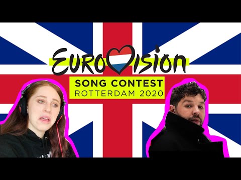 BRITISH GIRL REACTS TO THE UK EUROVISION 2020 // JAMES NEWMAN // LAST BREATH