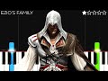 Ezio S Family From Assassin S Creed 2 EASY Piano Tutorial
