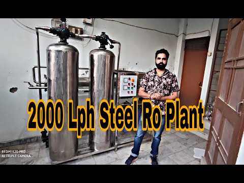 2000 Lph Ro Plant