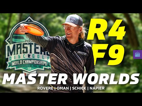 2025 PDGA Professional Masters World Championships | R4F9 | Rovere, Oman, Schick, Napier
