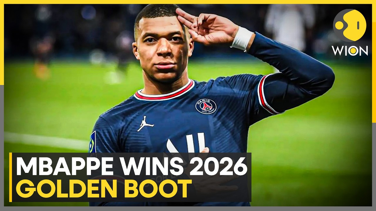 FIFA World Cup 2026: Kylian Mbappe Becomes First Player To Win The World Cup Golden Boot Twice |WION