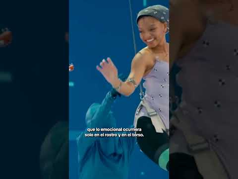 🎬 LA SIRENITA (2023): NADO SIN AGUA 🧜🏽‍♀️✨#lasirenita #thelittlemermaid #hallebailey