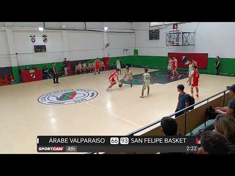 Árabe valparaiso vs San felipe basket - LCA 2026 U21