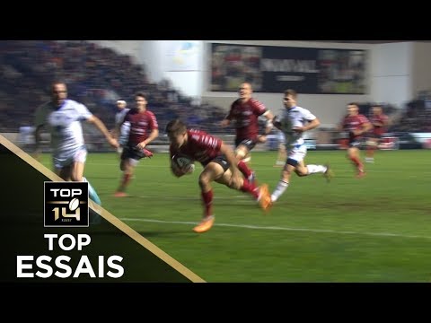 TOP Essais de la J13– TOP 14 – Saison 2019-2020