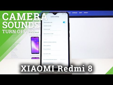 How to Turn Off Camera Sounds in XIAOMI Redmi 8 – Switch Off Shutter Sound