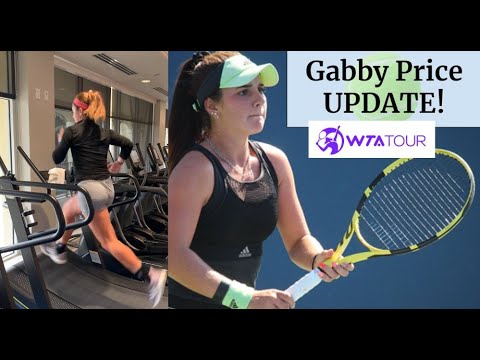 Women's Professional Tennis Player Gabby Price WTA Tour Update - SHE'S BACK! | Regenerative Medicine