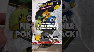 Opening a First Partner Sinnoh Pokemon Card Pack! #pokemon #pokémon #pokemoncards #pokemontcg