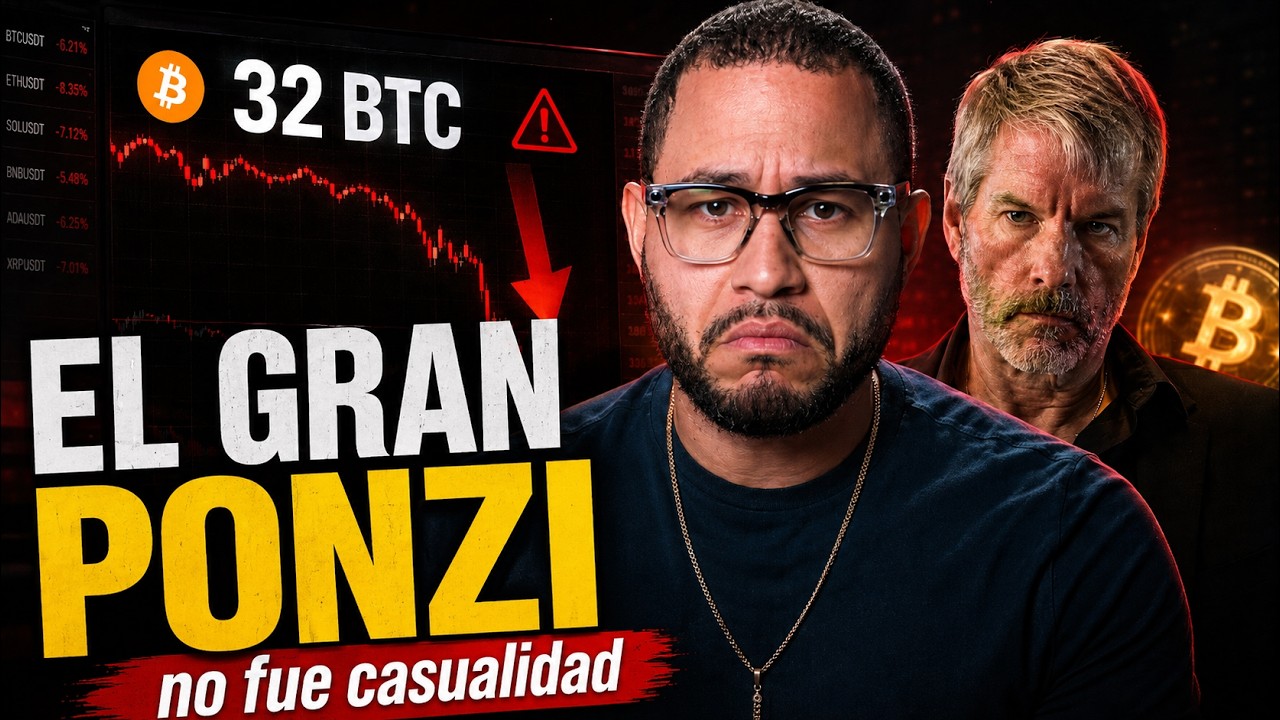 BITCOIN AHORA ES UN PONZI!