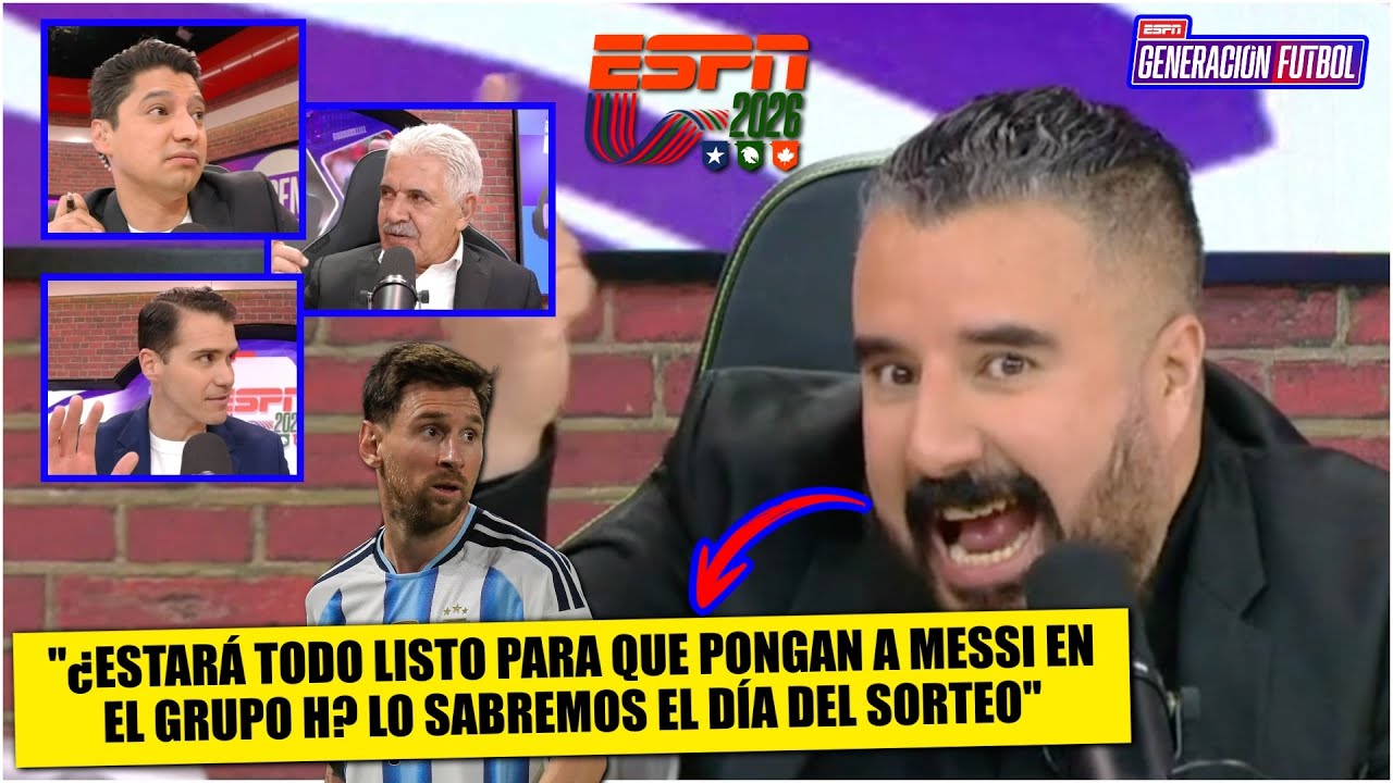 SORTEO MUNDIAL: Álvaro y sus CUESTIONAMIENTOS sobre Messi y Argentina ¿Todo servido? | Generación F