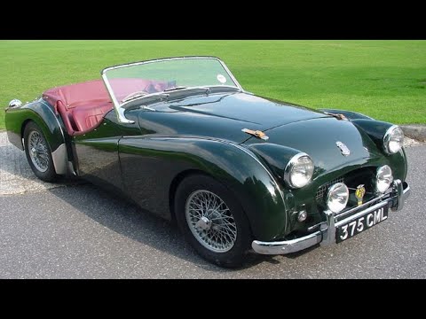 1953/55 Triumph TR2 – Oldtimer der 50er – Eingeführt 1953 bis 1955