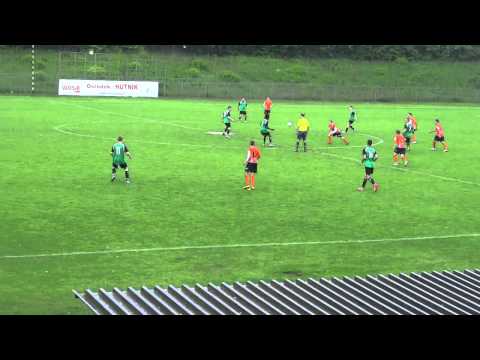 Bramki z meczu Hutnik Warszawa - Kamionek Warszawa 11:0. Klasa B. 8.06.2013