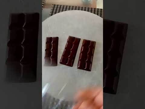 Barras de cacao al 100%, 80% y 70%