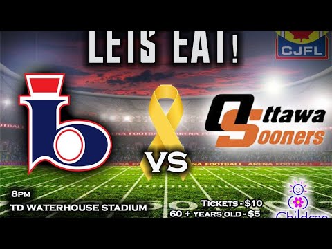 London Beefeaters Vs. Ottawa Sooners [8:00PM EST]