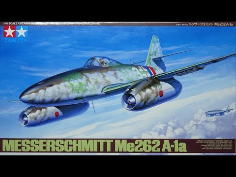 1 TAMIYA MESSERSCHMITT Me262A 1a 1 48