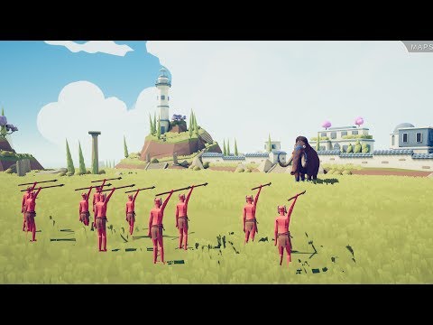 10 SPEAR THROWERS vs ALL UNITS - Totally Accurate Battle Simulator TABS