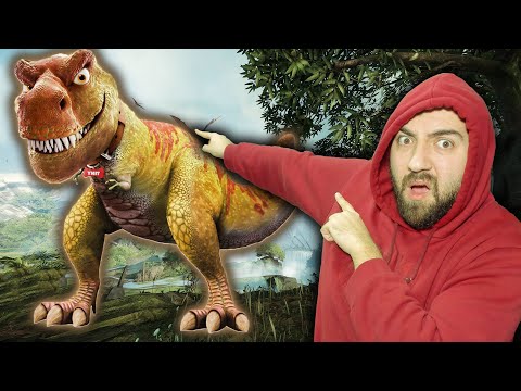 GIANT DINOSAUR ESCAPED FROM THE CAGE MINECRAFT HAN CHANNEL