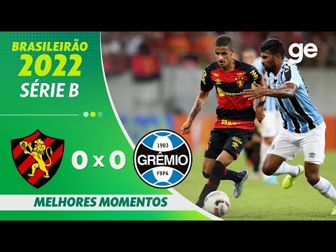 Gols e lances de Sport x Grêmio