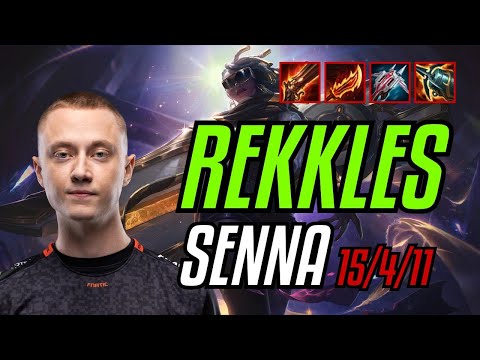 REKKLES - SENNA - EUW Grandmaster - Patch 11.7