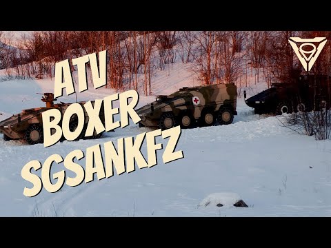 Armored transport vehicle BOXER sgSanKfz | Outside Views Military