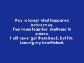Take Cover - The Last Word Lyrics 