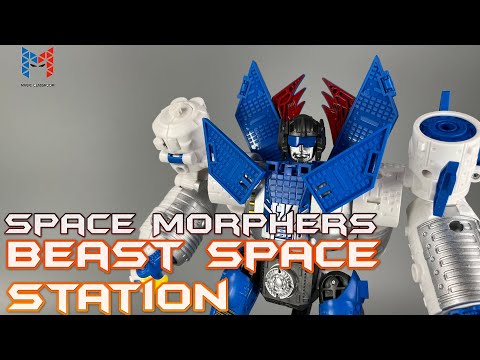 Magic Classroom's Transforming Space Morphers Combiner 5-in-1 Beast Space Station Combiner