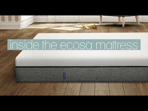 Inside the Ecosa Mattress l Mattress Layers & Firmness Squish