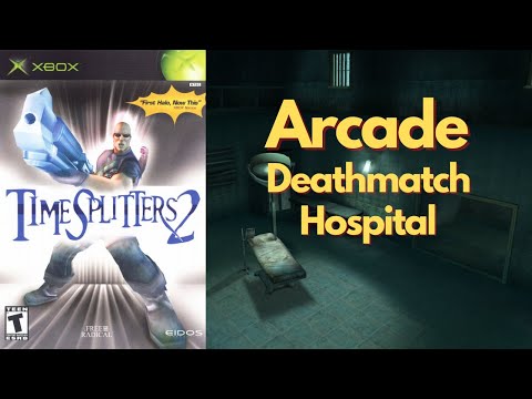 TimeSplitters 2 | Multiplayer Gameplay | Deathmatch | Splitscreen | Hospital