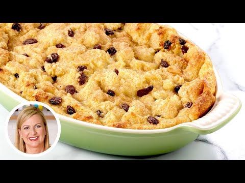 Professional Baker Teaches You How To Make BREAD PUDDING!