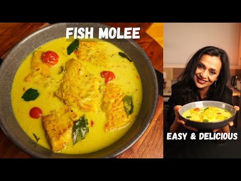 Kerala Style COCONUT FISH CURRY Recipe | Easy & Delicious FISH MOLEE Recipe | Fish Molly