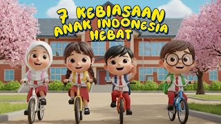 Download lagu 🎵 Lagu 7 Kebiasaan Anak Indonesia Hebat 🇮🇩 | Lagu Anak Edukatif & Senam Anak mp3