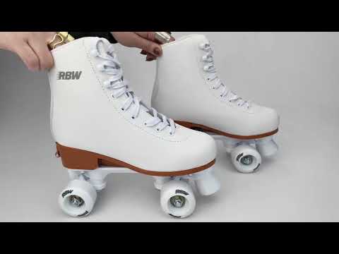 Video de Patin Artistico Extensible RBW 4 Ruedas Extensible Blanco