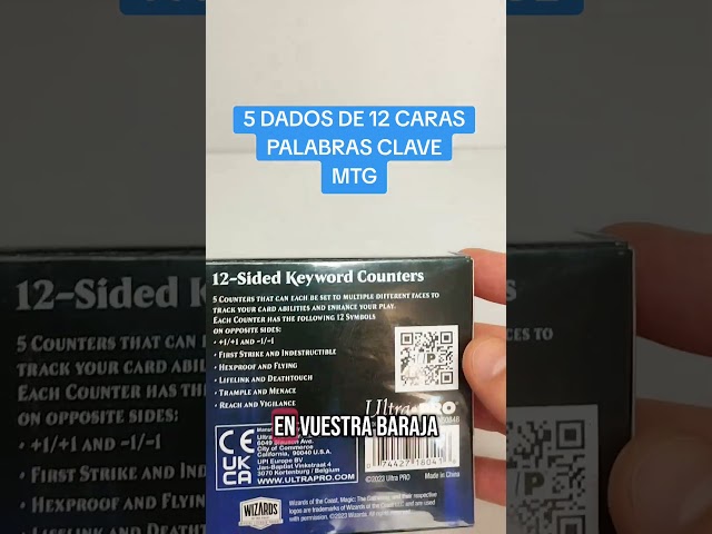 Vídeo relacionado con 36 piezas Magic The Gathering MTG Counter Dados +1 a +6 fichas de contador de vida D6 dados sólidos (verde)